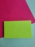 post it verde tamanho 13 cm x 8 cm com 50 folhas