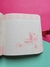 caderno capa almofada fecho magnético, folhas decoradas - La Doria Etc