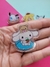Clips papel turma Hello Kitty com 07 unidades - La Doria Etc