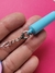 Imagem do Caneta stitch e angel com chaveiro - tinta azul quantidades na descrição