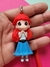 Caneta princesas com chaveiro - Ariel, Alice, Branca de Neve e Cinderela - tinta azul - quantidades na descrição - loja online