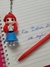 Imagem do Caneta princesas com chaveiro - Ariel, Alice, Branca de Neve e Cinderela - tinta azul - quantidades na descrição