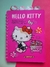 Caderno capa 3 D Hello Kitty com 04 divisórias e 80 folhas decoradas - loja online