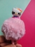 caneta gel pompom gigante hello kitty - tinta azul - loja online