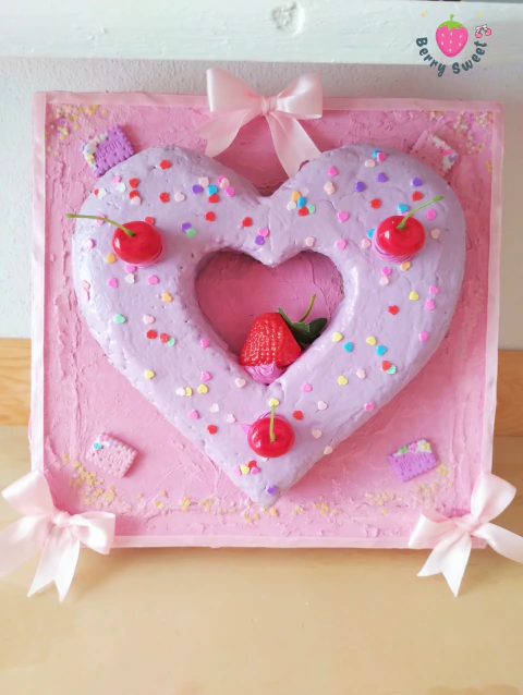 Cuadro decorativo Corazón Dulce