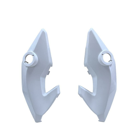 Carenagem Lateral Farol Titan 150 Fan 125 150 160, 2014/21 BRANCO ( Par )