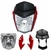 FRENTE FAROL COMPLETO FAN 125 150 160 2014/21 TITAN 150-2014/15 VERMELHO - comprar online