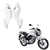 Carenagem Lateral Farol Fan 160 START 160 2022 A 2024 Branco na internet