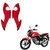 Carenagem Lateral Farol Fan 160 START 160 2022 A 2024 Vermelho Marrakesh na internet