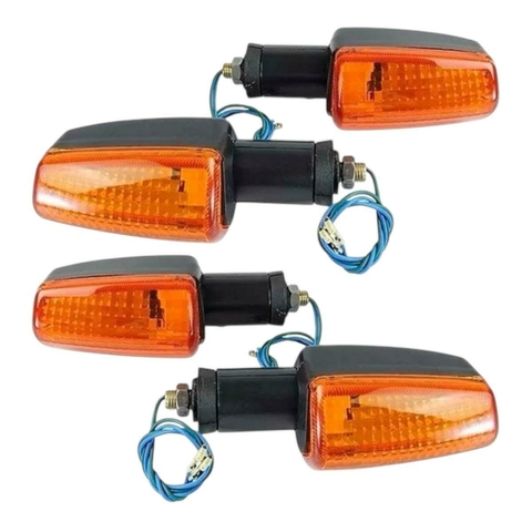 Kit 4 Pisca Seta Cg Titan Fan 125 150 2000 a 2013 Xre 300 Cb 300 Cbx Twister 250