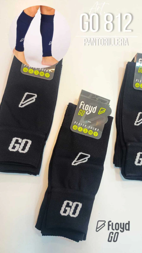 Media Pantorrilera Unisex Adulto Talle 5 (41 Al 45) Apta Para Futbol, Hokey, Handball, Voley Y Rugby - Floyd Art GO812