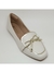 Sapatilha Mocassim Feminina Enfeite Laço Dourado na internet