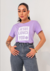 T-shirt feminina Tamanho único veste P ao G