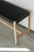 Banco Recibidor / Pie de Cama Negro (120cm)