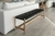 Banco Recibidor / Pie de Cama Negro (120cm) - comprar online