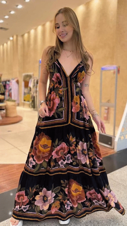 346272 VESTIDO FLORAL CLEO - comprar online