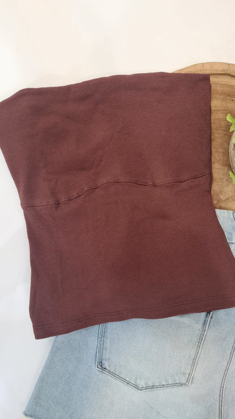 TOP RECORTE SEM ALCA - comprar online