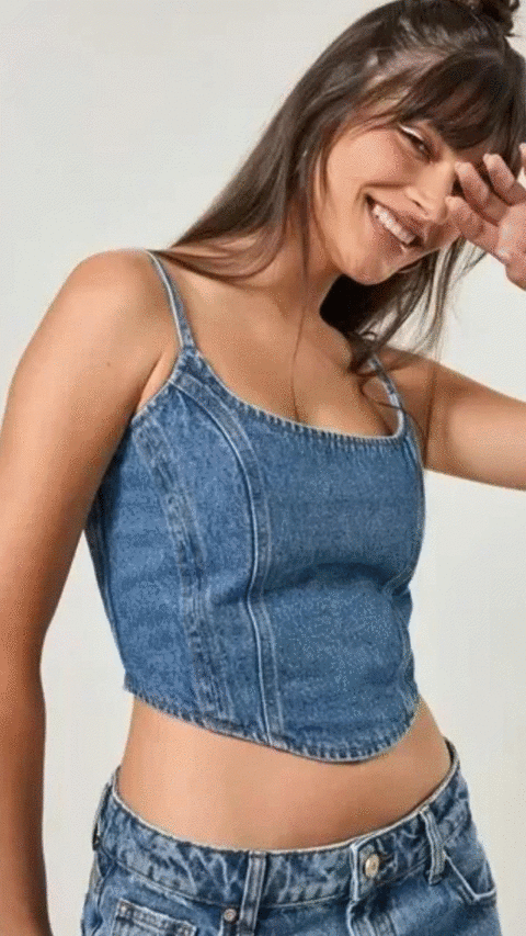 339636 REGATA JEANS CROPPED CORSELET - comprar online