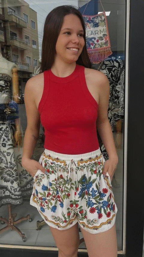 352059 SHORT AMOR DE FRUTA LENCO - comprar online