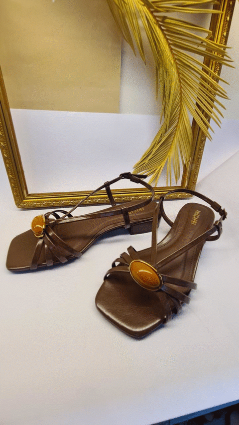 C3038300490001U CALÇADOS SANDALIA SALTO BAIXO VERNIZES - G15 - comprar online