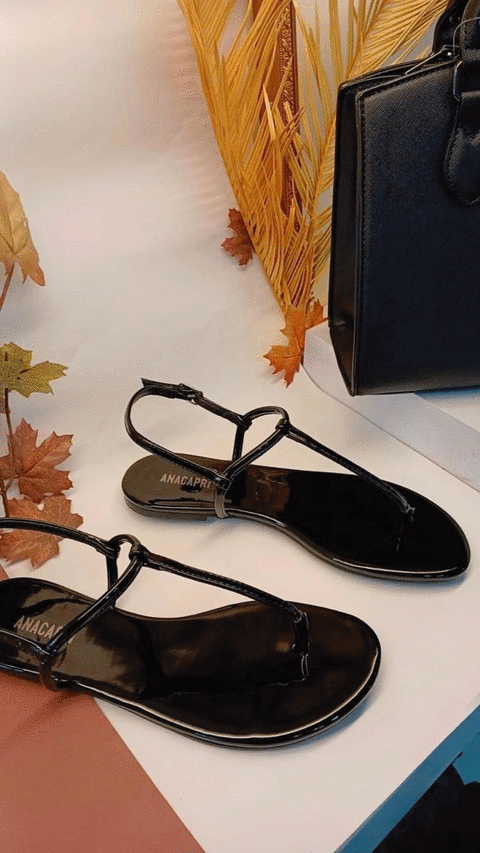 C0029400110038U CALÇADOS SANDALIA SALTO RASTEIRO VERNIZES - G15 - comprar online