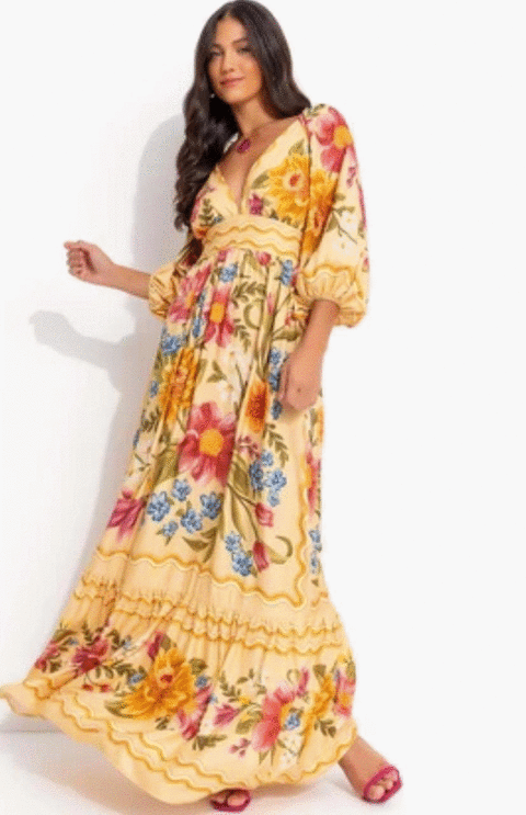 347627 VESTIDO CROPPED FLORAL MARI