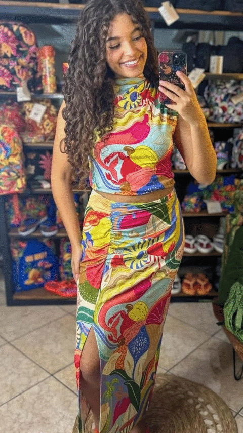 352458 BLUSA FESTA DE MAR E - comprar online