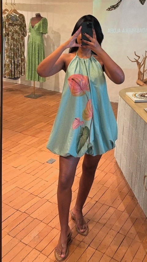 346203 VESTIDO CURTO BALONE ANTURIO E