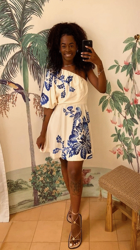 346104 VESTIDO CURTO PARAISO - comprar online