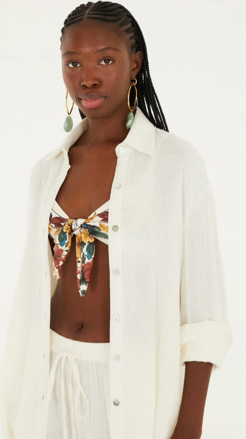 346282 CAMISA ML TEXTURA