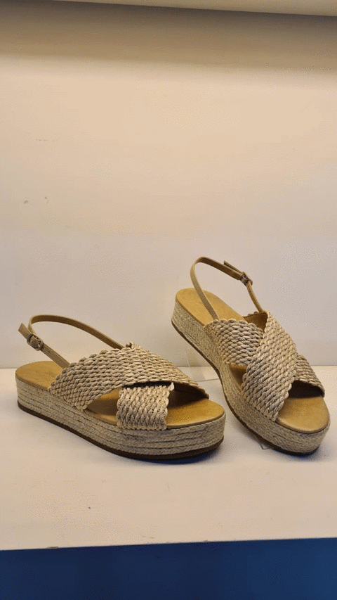 C3012201310001U CALÇCADOS SANDALIA SALTO BAIXO SINTETICOS - G15