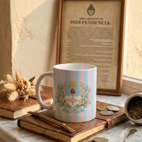 Taza de Cerámica Escudo Argentina