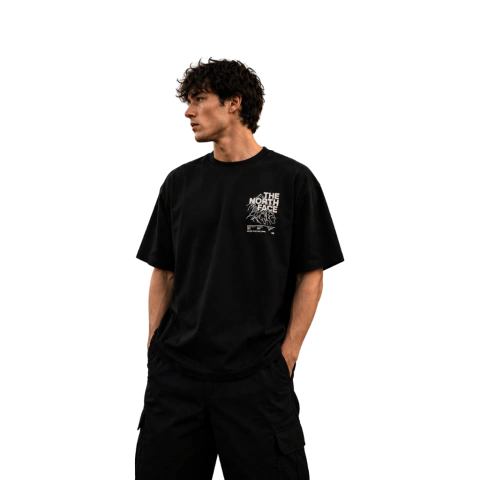 Remera the north face oversize
