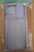 Funda Samsung A02 Transparente Lila protector de camara