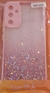Funda Samsung A04s Rosado con brillo