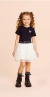 CONJUNTO BLUSA E SAIA HEARTS - comprar online