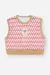 Conjunto Blusa, Short-Saia E Colete Rosa - loja online