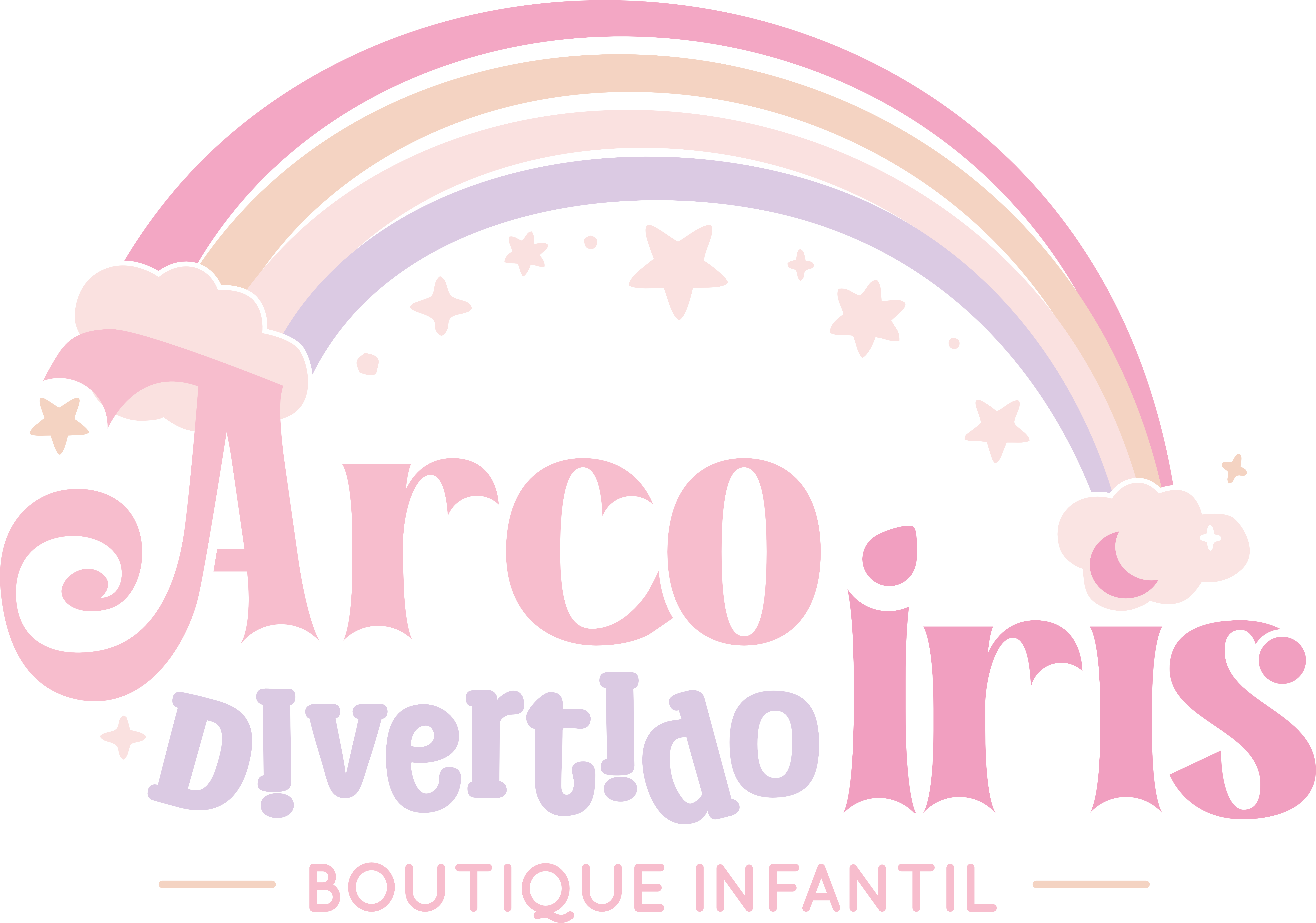 Arco-íris Divertido Boutique