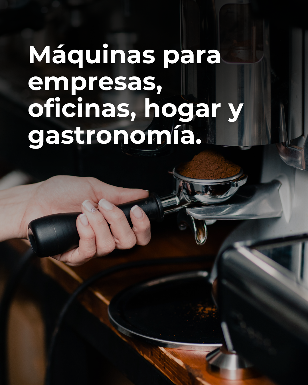 Máquinas, cafeteras y molinos