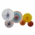 Enfeites Leques Coloridos 6un - comprar online