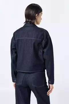 Chaqueta jean rigido deep blue en internet