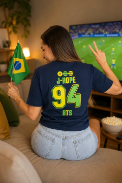 Camiseta BTS Personalizada na internet