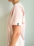 Camiseta Feminina Básica Lisa Rosa Claro na internet