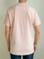 Camiseta Feminina Básica Lisa Rosa Claro - comprar online