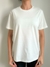 Camiseta Feminina Básica Lisa Off White