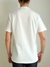 Camiseta Feminina Básica Lisa Off White na internet