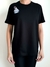 Camiseta Feminina Preta Estampa Finger Heart