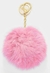 Chaveiro pompom na internet