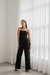 Calça de Linho Preta com Forro Especial - Claire - comprar online