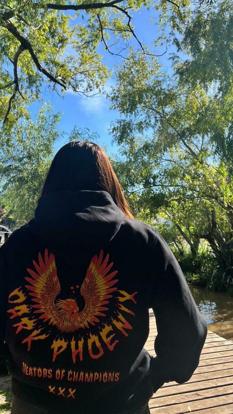 BUZO DARK PHOENIX NEGRO - comprar online